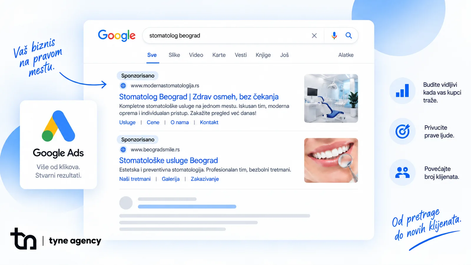 A Google Ads ad in search results — example of a sponsored result